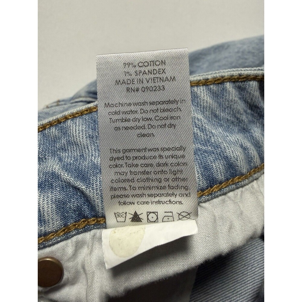 PacSun Skirt Women’s Denim Miniskirt Light Medium Wash Short Jean Skirt Size 27 - Picture 6 of 8